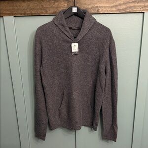 Saks Fifth Avenue Men's Gray Cashmere Sweater
